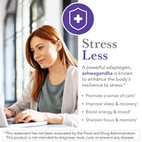 Thumbnail for Kroeger Herbs, Ashwagandha Supplements for Stress and Mood Support, Herbal Adrenal Support Supplements for Men & Women, Pure Ashwagandha Root 450 mg, Non-GMO, Vegan, No Additives, Gluten Free