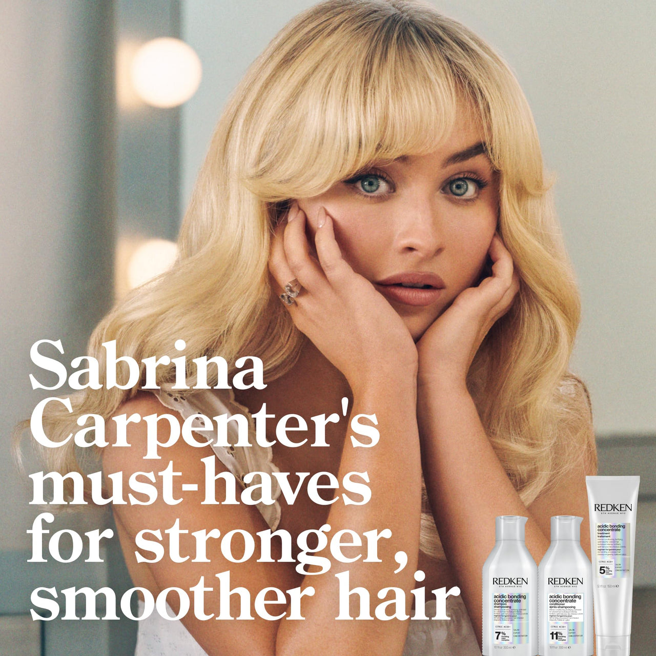 Redken Bonding Treatment for Damaged Hair Repair | Acidic Bonding Concentrate | For All Hair Types