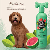 Thumbnail for Pet Head Furtastic Dog Shampoo | Watermelon Scent | Dog Shampoo for Smelly Dogs | Knot Detangler | Care for Long, Tangly Curls & Coats | Vegan | Gentle Formula for Puppies | Made in USA | 16 fl. oz.