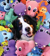 Thumbnail for PetSport Naturflex Chicken Toy - Durable & Long-Lasting, Non-Toxic Material, Internal Squeaker, Rubber Toy for Dogs, Ideal for Interactive Play and Engagement