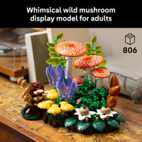 Thumbnail for LEGO Botanicals Woodland Mushrooms - Building Set for Adults, Ages 18+ - Mushroom Decor for Home Office or Desk - Gifts for Women & Men - Craft Activity - 11505