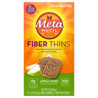 Thumbnail for Metamucil Meta Multi-grain Fiber Wafers by Meta Apple Crisp 24 count (Pack of 3) (OLD)