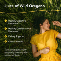 Thumbnail for NORTH AMERICAN HERB & SPICE Oreganol P73 Juice - 12 fl. oz. - Wild Oregano Oil - Heart & Digestive Health - Kidney, Pancreas & Liver Support - Non-GMO - 173 Total Servings