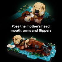 Thumbnail for LEGO Ideas Floating Sea Otters Building Sets for Adults - Room or Office Decor for Women & Men, Ages 18+ - Gift Ideas for Birthday - 21366