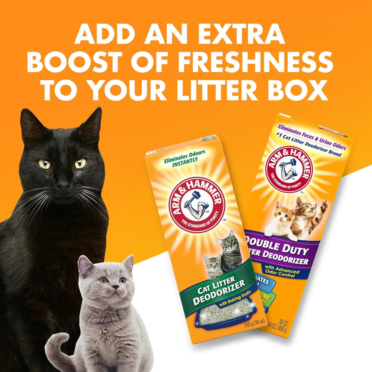 Arm & Hammer 40015029: Litter Deodorizer Double Duty 30 Oz