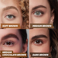 Thumbnail for Kosas Air Brow Tinted Gel with Clean, Vegan Ingredients for Fluffy, Full and Healthy Brows, Longwear (Medium Brown)