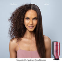 Thumbnail for Pureology Smooth Perfection Conditioner - For Frizzy and Color Treated Hair, Detangles & Controls Frizz, Sulfate-Free & Vegan, 1.7 Fl Oz