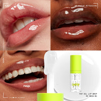 Thumbnail for NYX PROFESSIONAL MAKEUP Fat Oil Lip Drip, Moisturizing Lip Oil Gloss, Vegan Tinted Formula, Up to 12 HR Hydration - My Main (Clear)