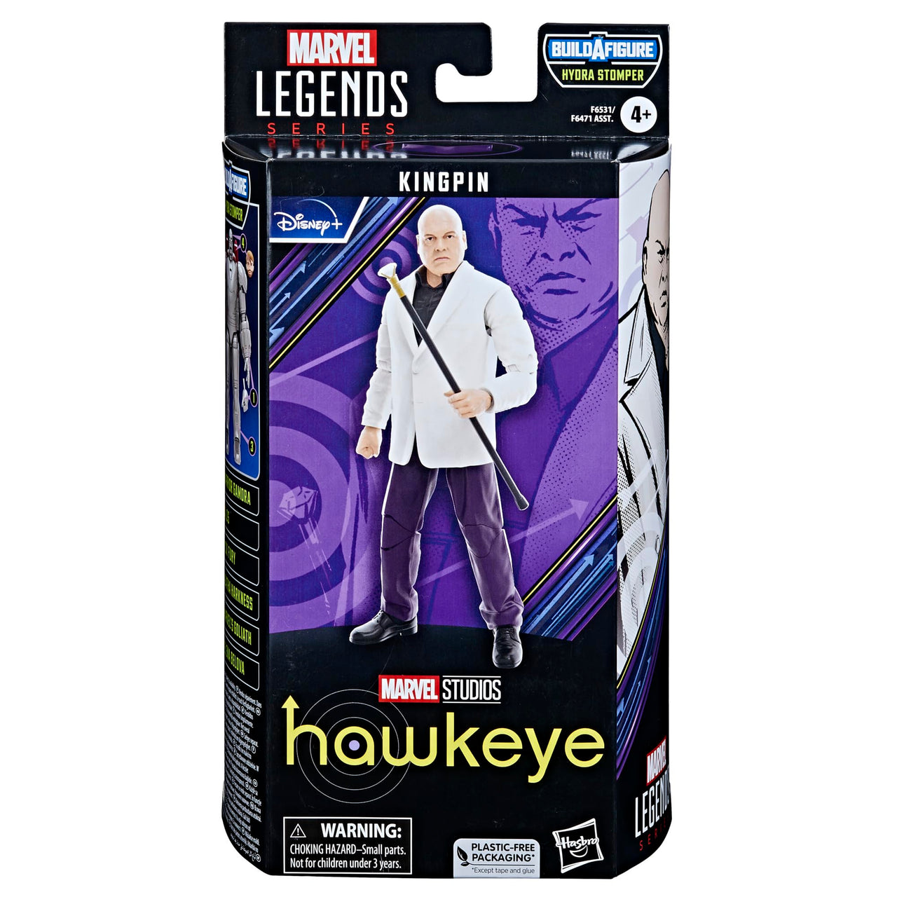 Marvel Legends Series Kingpin, Hawkeye Collectible 6-Inch Action Figures, Ages 4 and Up
