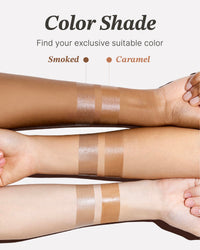 Thumbnail for Glint Sheer Bronzer Stick (Caramel, 0.24oz) - Creamy Buildable, Blendable Formula for Natural Contour, Long-Lasting, Smooth, Versatile Use. Korean Makeup. Nose, Face, Cheeks.