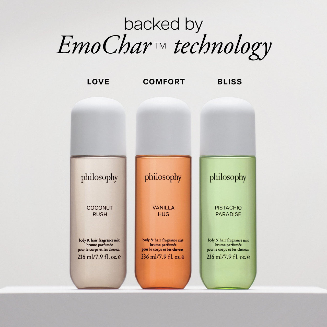 philosophy Vanilla Hug Hair and Body Mist - 7.9 fl oz