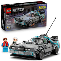 Thumbnail for LEGO Speed Champions Time Machine from Back to The Future Building Toy for Kids - Pretend Play & Display Car Toy W/ 2 Build Modes for Boys & Girls, Ages 9+ - Gift for Birthdays - 77256