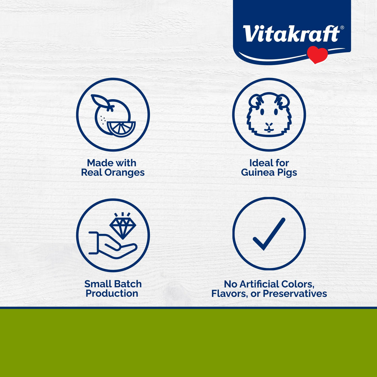 Vitakraft Drops with Orange Flavor Guinea Pig Treats 5.3 oz Bag Delicious Yogurt Enriched Snacks with Vitamin C Essential Nutrients and Wholesome Nourishment for Small Pets