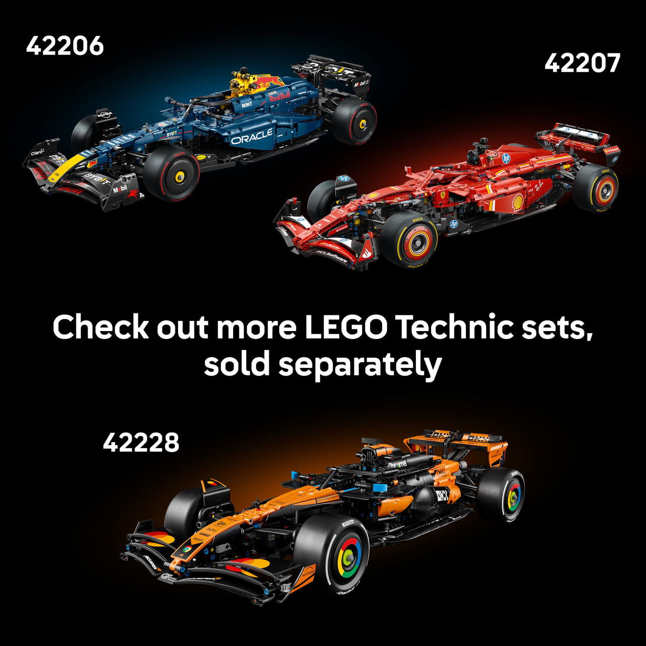 LEGO Technic Aston Martin Aramco AMR25 F1 Car - Building Set for Adults, Ages 18+ - Model Car Kit with Detailed Features - Bedroom or Desk Decor - Gift for Men & Women - 42240