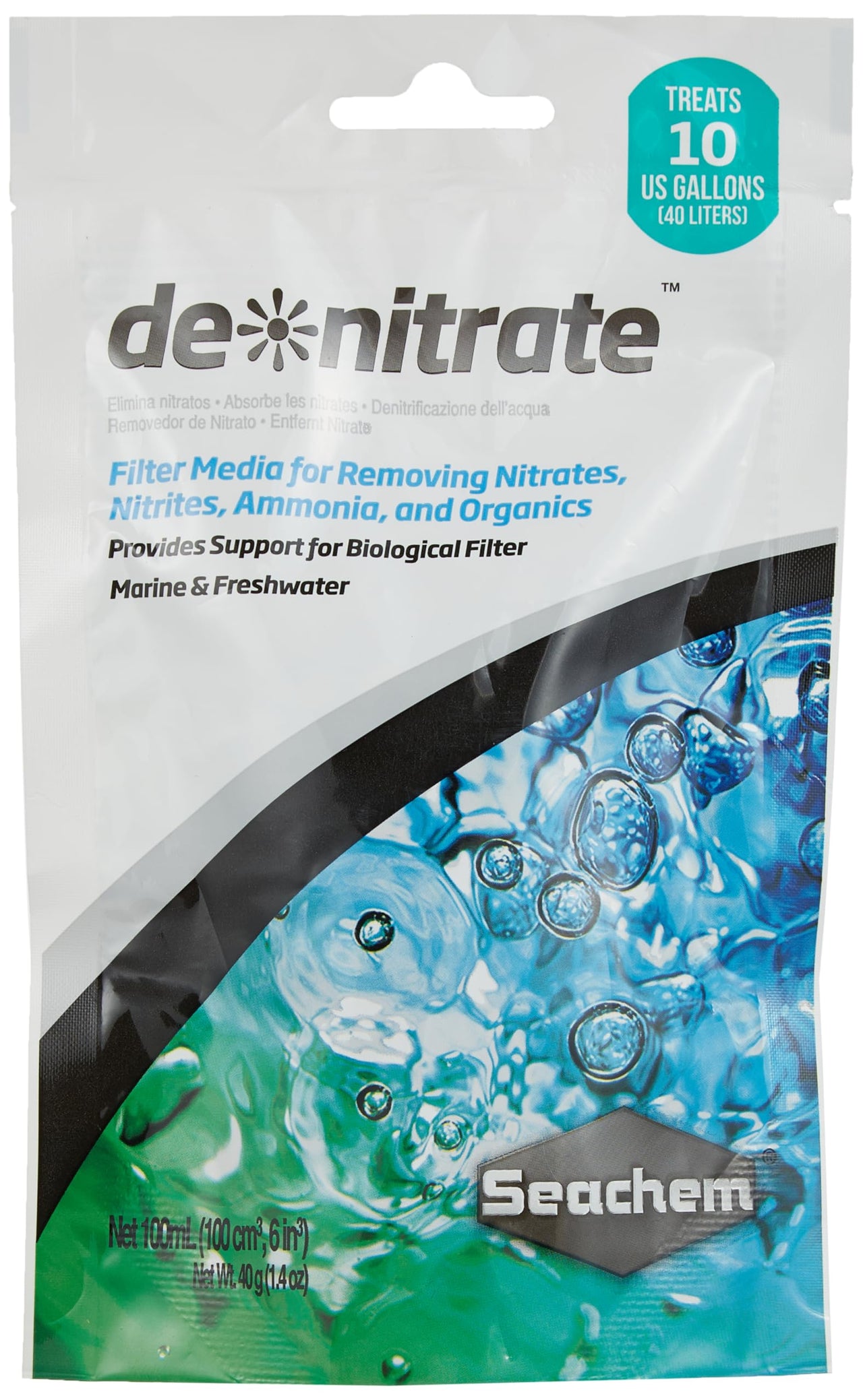 de*nitrate, 100 mL bagged