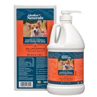 Thumbnail for Alaska Naturals Wild Alaskan Salmon Fish Oil Supplement for Dogs Skin and Coat with EPA DHA Omega 3 Fatty Acids Liquid Food Topper 64 oz. Pump
