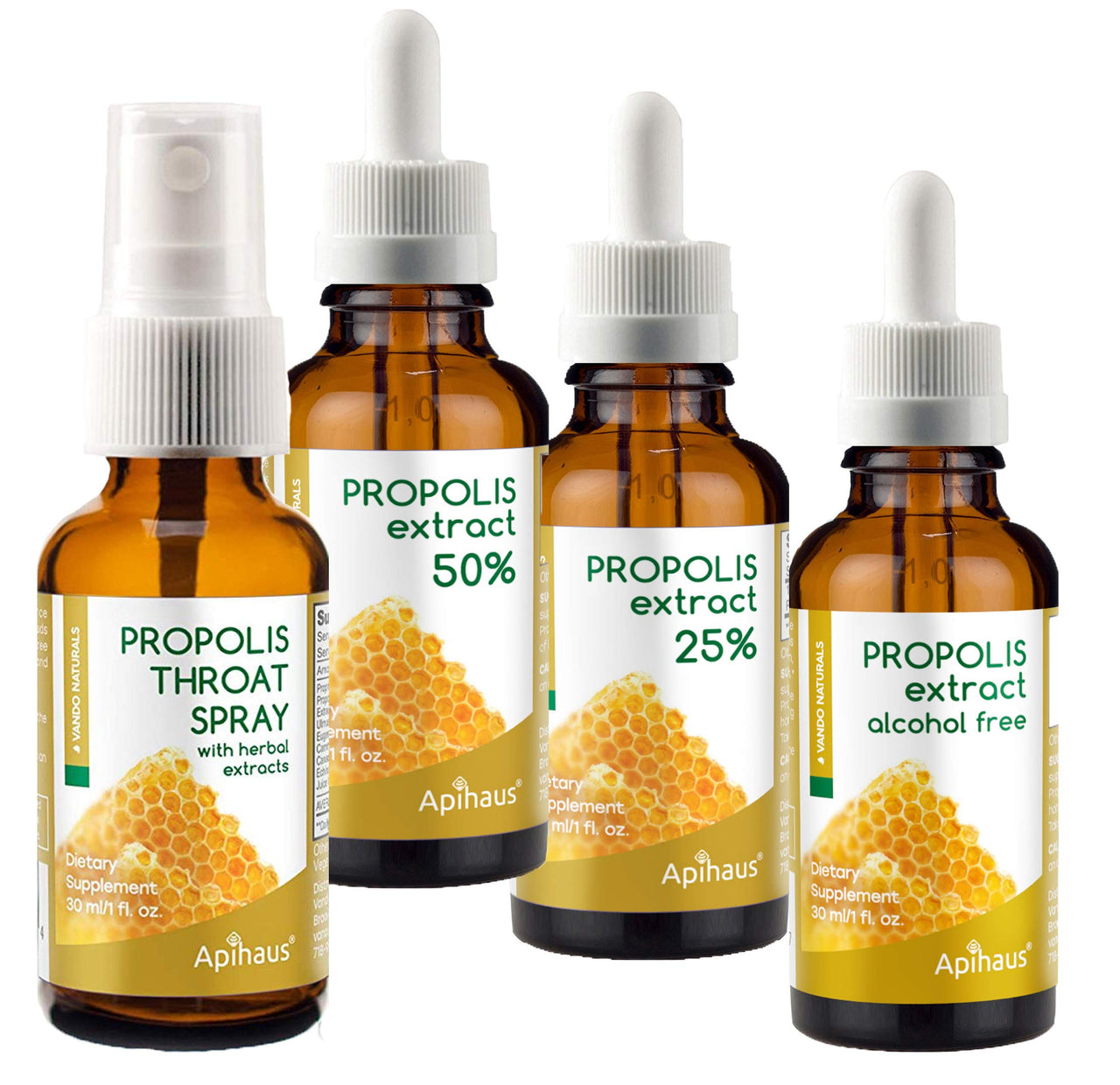 Apihaus Propolis Tincture Alcohol Free 1 fl.oz
