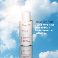 Thumbnail for Clarins UV Plus Anti Pollution Sunscreen for Face | Broad Spectrum SPF 50 | Oil Free, No White Cast | UVA/UVB and Pollution Protection | Protective Antioxidants | All Skin Types