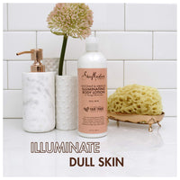 Thumbnail for SheaMoisture Coconut Oil and Hibiscus Illuminating Body Lotion for Dull, Dry Skin, 13 Fl Oz