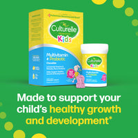 Thumbnail for Culturelle Kids Complete Chewable Multivitamin + Probiotic For Kids, Ages 3+, 50 Count, Digestive Health, Oral Health & Immune Support - With 11 Vitamins & Minerals, including Vitamin C, D3 & Zinc