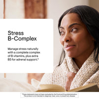 Thumbnail for THORNE - Stress B-Complex - Vitamins B2, B6, B12 & Folate in Highly-Absorbable and Active Forms - Extra Vitamin B5 for Adrenal Support, Stress Management & Immune Function* - 60 Servings
