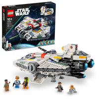 Thumbnail for LEGO Star Wars Ahsoka Ghost and Phantom II Spaceship Toy - Star Wars Building Toys Set for Kids, Boys & Girls, Ages 10+ - Gifts for Birthdays - 5 Minifigures - 75357