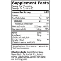 Thumbnail for OLLY Heavenly Hair Gummy, Supports Healthy Hair, Keratin, Biotin, AMLA, Chewable Supplement, 30 Day Supply - 60 Count