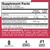 Thumbnail for Qunol Mega Ubiquinol Coq10 100mg, Superior Absorption, Patented Water and Fat Soluble Natural Supplement Form of Coenzyme Q10, Antioxidant for Heart Health, 60 Softgels, Pack of 2