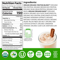 Thumbnail for Orgain Organic Vegan Protein Powder, Horchata - 21g Plant Based Protein, 9g Prebiotic Fiber, Low Net Carb, No Lactose Ingredients, No Added Sugar, Non-GMO, For Shakes & Smoothies, 2.03 lb
