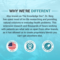 Thumbnail for Dr. Berg Sea Kelp Enhanced Iodine - 200 mcg of Premium Iodine - Seaweed Blend Includes Klamath Blue-Green Algae & Sea Kelp - 90 Capsules