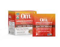 Thumbnail for OM MUSHROOM SUPERFOOD Morning Energy Blend – Coffee-Free Mushroom Drink Mix with Cordyceps, Lion’s Mane, Rhodiola & Vitamin D2 – Natural Energy, Focus & Endurance Support – Single Serve (10 Count)