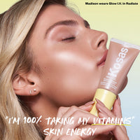 Thumbnail for Kosas Glow I.V. Vitamin-Infused Skin Enhancer Face Makeup - Tinted Beauty Highlighter for a Healthy Glow - Illuminate
