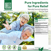 Thumbnail for Bell Lifestyle Calming Stress Relief Herbal Blend with 5-HTP & GABA for Stress Support and Relaxation, 60 Veggie Capsules