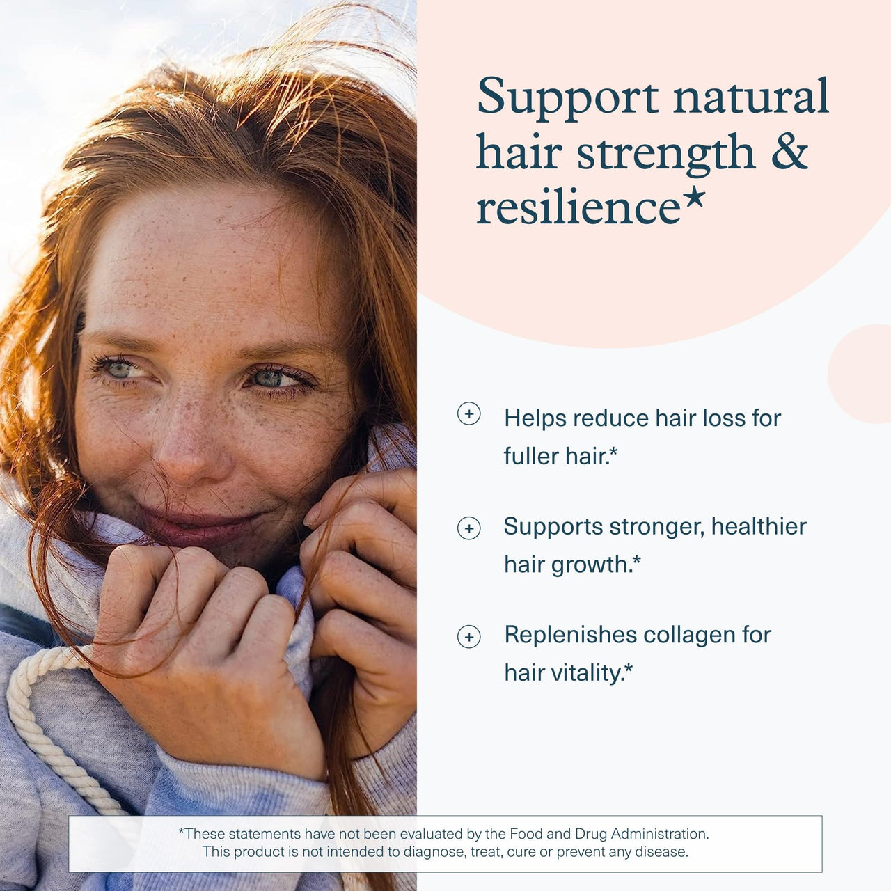 Youtheory Hair Collagen + Keratin - Advanced Collagen & Keratin Supplement - Supports Hair Growth & Nail Health - Aids Anti-Aging - 120 Tablets (20-Day Supply)