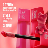 Thumbnail for MAYBELLINE Super Stay Teddy Lip Tint, Long Lasting Matte Lipstick For Up To 12HR Wear, Coquettish, 1 Count