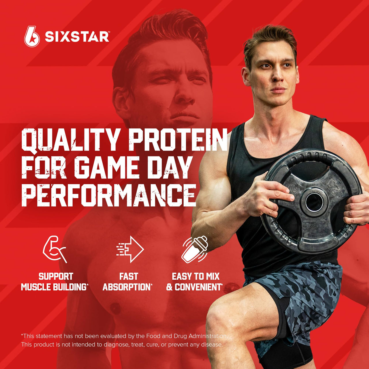 Six Star Whey Protein Powder Plus - Muscle Building & Recovery Formula with Whey Isolate Powder, BCAAs, 30g Protein, Immune Support - Post-Workout Supplement - Cookies and Cream, 1.8 lbs