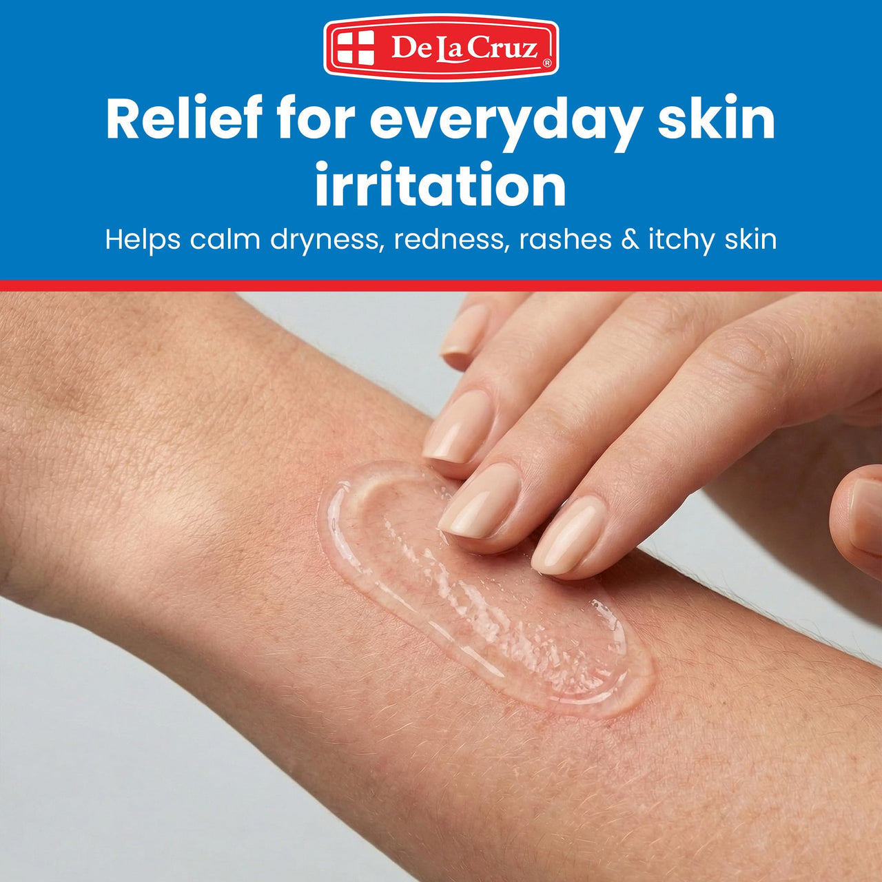 De La Cruz 1% Hydrocortisone Ointment - Maximum Strength - Topical Anti Itch Ointment - Dry Skin, Redness, Dermatitis, Eczema and Rashes - 1 OZ (28g)