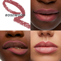 Thumbnail for Wonderskin Lipliner Pencil - 360 Contour Lipliner, Long Lasting, Sharpenable, Waterproof and Transfer-Proof Nude Lip Liner Pencil (Rosewood)