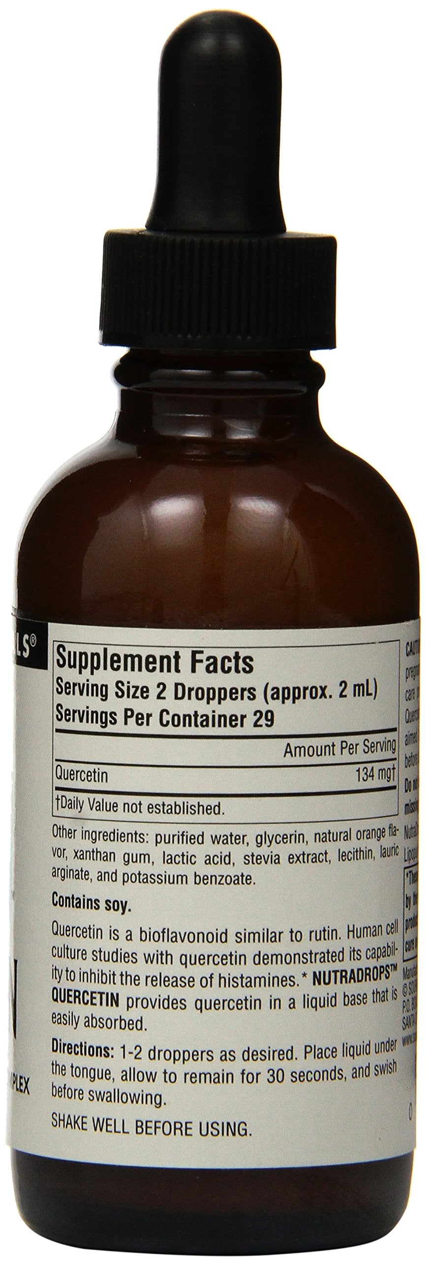 Source Naturals - Quercetin NutraDrops, Seasonal Bioflavonoid Complex - 2 fliud oz.
