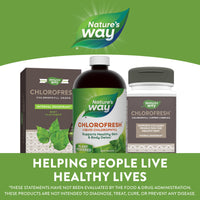 Thumbnail for Nature's Way Chlorofresh Liquid Chlorophyll Internal Deodorant 16 fl oz, Mint Flavor (Packaging May Vary)