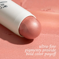 Thumbnail for Julep Skip The Brush Cream to Powder Blush Stick - Rose Gold - Blendable and Buildable Color - 2-in-1 Blush and Lip Makeup Stick