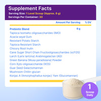 Thumbnail for InnovixLabs Prebiotic Fiber Powder for Gut & Digestive Health, High Fiber Supplement for Women and Men with Chicory Root, FOS, Acacia, Inulin, Soluble & Insoluble Fiber, No Added Sugar, 30-Day Supply