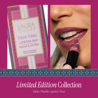 Thumbnail for LAURA GELLER NEW YORK Italian Marble Lipstick Duo - Berry Banana & Rose Macaron