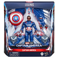 Thumbnail for Marvel Legends Series Captain America Collectible Captain America: Brave New World Deluxe 6 Inch Action Figure