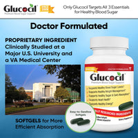 Thumbnail for Glucocil – Softgels - Premium Blood Sugar Support - Over 2 Million Bottles Sold - Supports The 3 Essentials for Healthy Blood Sugar - Since 2008, with Berberine, Proprietary Mulberry Leaf, and More