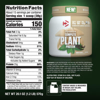 Thumbnail for Dymatize Vegan Plant Protein, Smooth Vanilla, 25g Protein, 4.8g BCAAs, Complete Amino Acid Profile, 15 Servings