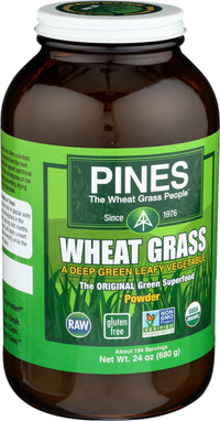 Thumbnail for Pines Organic Wheat Grass Powder, 24 Ounce