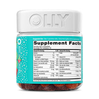 Thumbnail for Olly Teen Girl Multi Gummy, Healthy Skin and Immune Support, 15 Essential Vitamins, Biotin, Zinc, Calcium, Chewable Multivitamin, Berry Melon, 35 Day Supply, 70 Count