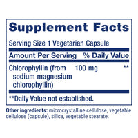 Thumbnail for Life Extension Chlorophyllin, antioxidant & DNA Health Support, Gluten-Free, Non-GMO, Vegetarian, 100 Vegetarian Capsules