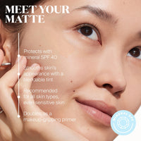 Thumbnail for Supergoop! Mineral Mattescreen (SPF 40) - 45 mL - 100% Mineral, Oil-Free Broad Spectrum Sunscreen - Smooths SkinÃ¢â‚¬â„¢s Appearance, Minimizes Pores & Controls Shine - Water & Sweat Resistant